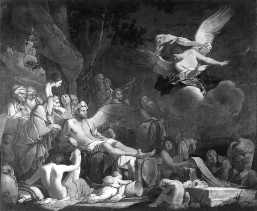 Iride messaggera nel Regno di Hypnos - Vienna, Kunsthistorisches Museum